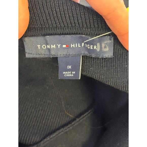 NWT Tommy Hilfiger Navy & Cream Wide Collar Dress XL - Picture 6 of 7